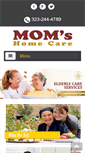 Mobile Screenshot of momshomecare.com